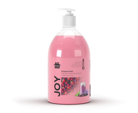 CleanBox Joy (1л) Крем-мыло перламутровое Ягодный микс