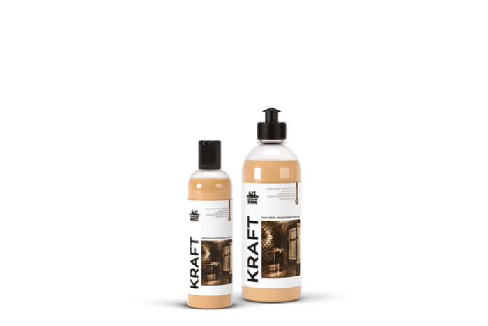 CleanBox Kraft (0,25л) Очиститель - кондиционер для кожи