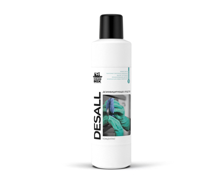 CleanBox Descalex (1л) Концентрированное кислотное средство для удаления накипи, концентрат